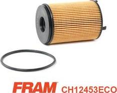 FRAM CH12453ECO - Eļļas filtrs autodraugiem.lv