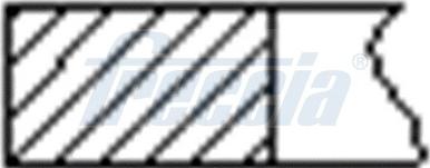 Freccia FR10-354000 - Virzuļa gredzenu komplekts autodraugiem.lv