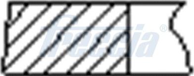 Freccia FR10-209100 - Virzuļa gredzenu komplekts autodraugiem.lv