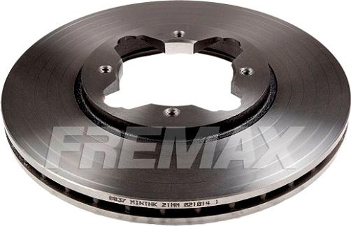 FREMAX BD-0837 - Bremžu diski autodraugiem.lv