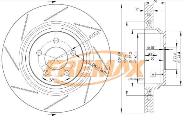 FREMAX BD-3064 - Bremžu diski autodraugiem.lv