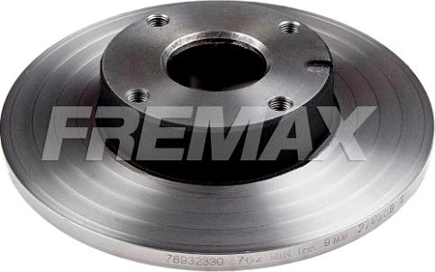 FREMAX BD-7702 - Bremžu diski autodraugiem.lv