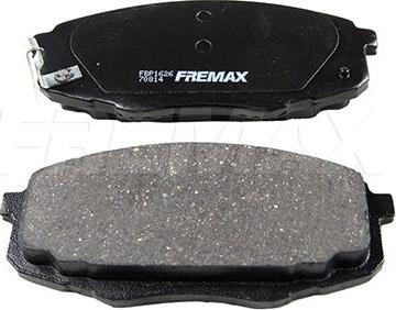 FREMAX FBP-1626 - Bremžu uzliku kompl., Disku bremzes autodraugiem.lv