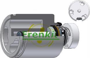 Frenkit K606501L - Virzulis, Bremžu suports autodraugiem.lv