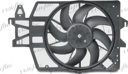 Frigair 0505.1702 - Ventilators, Motora dzesēšanas sistēma autodraugiem.lv