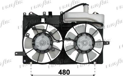 Frigair 0515.2020 - Ventilators, Motora dzesēšanas sistēma autodraugiem.lv