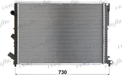 Frigair 0109.3014 - Radiators, Motora dzesēšanas sistēma autodraugiem.lv