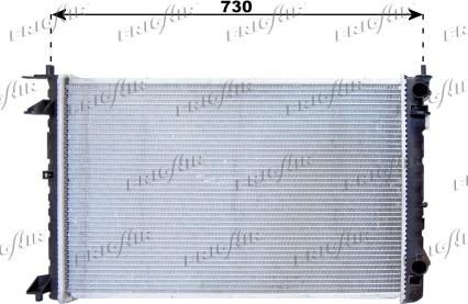 Frigair 0109.3085 - Radiators, Motora dzesēšanas sistēma autodraugiem.lv