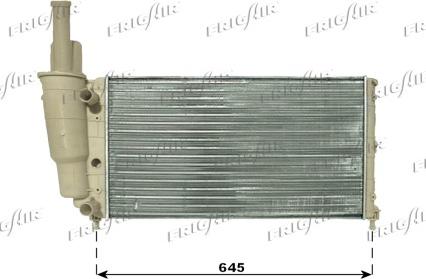 Frigair 0104.3004 - Radiators, Motora dzesēšanas sistēma autodraugiem.lv