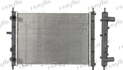 Frigair 0104.3089 - Radiators, Motora dzesēšanas sistēma autodraugiem.lv