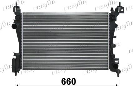 Frigair 0104.3158 - Radiators, Motora dzesēšanas sistēma autodraugiem.lv