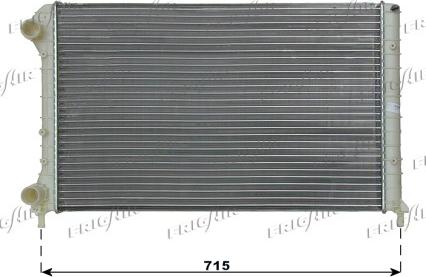 Frigair 0104.3104 - Radiators, Motora dzesēšanas sistēma autodraugiem.lv