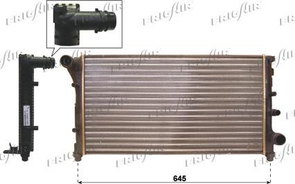 Frigair 0104.3117 - Radiators, Motora dzesēšanas sistēma autodraugiem.lv