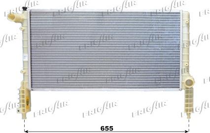 Frigair 0104.3123 - Radiators, Motora dzesēšanas sistēma autodraugiem.lv