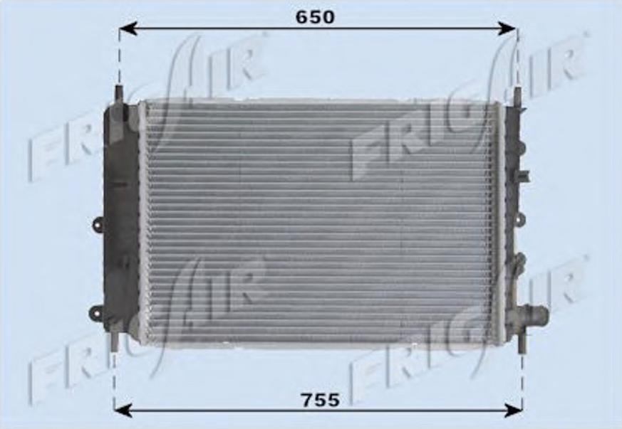 Frigair 0105.3047 - Radiators, Motora dzesēšanas sistēma autodraugiem.lv