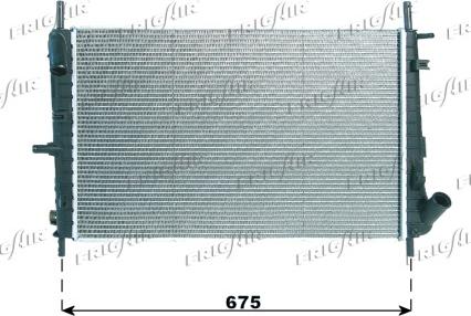 Frigair 0105.3076 - Radiators, Motora dzesēšanas sistēma autodraugiem.lv