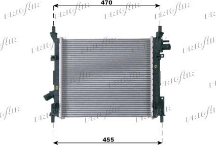 Frigair 0105.3078 - Radiators, Motora dzesēšanas sistēma autodraugiem.lv