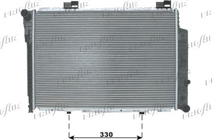 Frigair 0106.3053 - Radiators, Motora dzesēšanas sistēma autodraugiem.lv