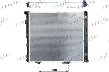 Frigair 0106.2077 - Radiators, Motora dzesēšanas sistēma autodraugiem.lv