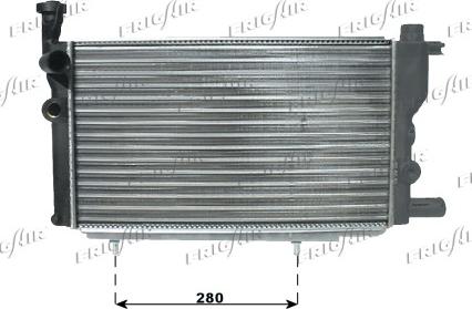 Frigair 0108.1011 - Radiators, Motora dzesēšanas sistēma autodraugiem.lv