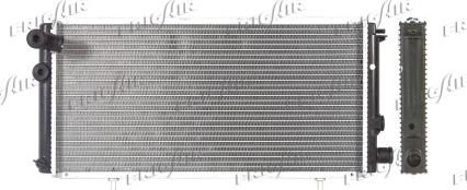 Frigair 0108.2009 - Radiators, Motora dzesēšanas sistēma autodraugiem.lv