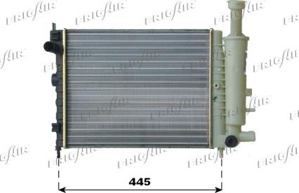 Frigair 0103.2014 - Radiators, Motora dzesēšanas sistēma autodraugiem.lv