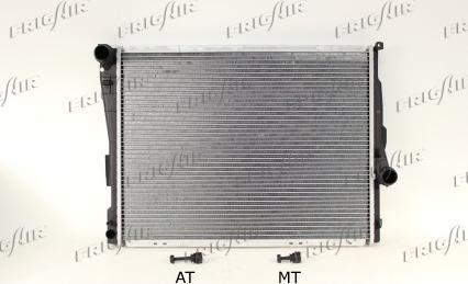 Frigair 0102.3073 - Radiators, Motora dzesēšanas sistēma autodraugiem.lv