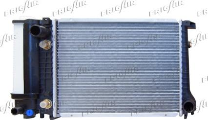 Frigair 0102.3105 - Radiators, Motora dzesēšanas sistēma autodraugiem.lv