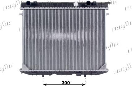 Frigair 0107.3052 - Radiators, Motora dzesēšanas sistēma autodraugiem.lv