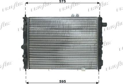 Frigair 0107.2012 - Radiators, Motora dzesēšanas sistēma autodraugiem.lv