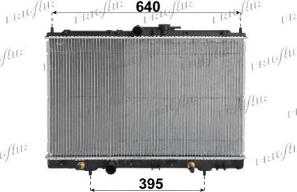 Frigair 0116.3028 - Radiators, Motora dzesēšanas sistēma autodraugiem.lv