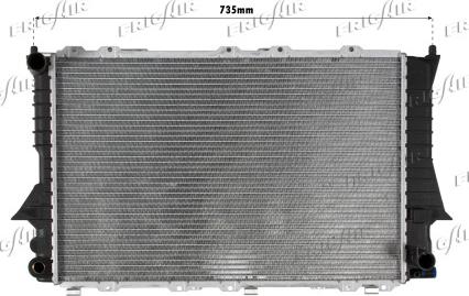 Frigair 0110.3132 - Radiators, Motora dzesēšanas sistēma autodraugiem.lv