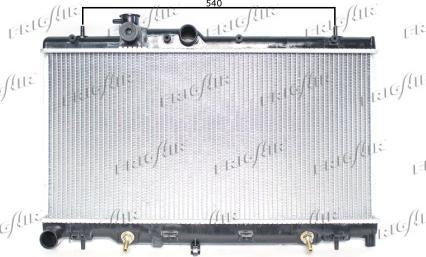 Frigair 0124.3005 - Radiators, Motora dzesēšanas sistēma autodraugiem.lv