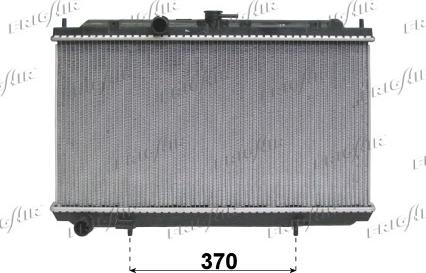 Frigair 0121.3058 - Radiators, Motora dzesēšanas sistēma autodraugiem.lv