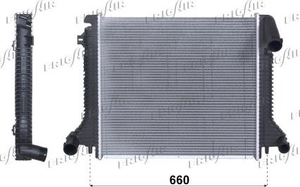 Frigair 0206.3006 - Radiators, Motora dzesēšanas sistēma autodraugiem.lv