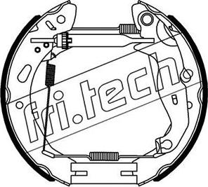 Fri.Tech. 16442 - Bremžu loku komplekts autodraugiem.lv