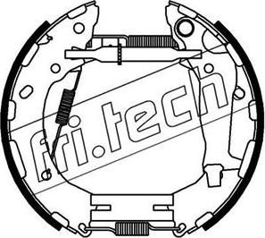 Fri.Tech. 16457 - Bremžu loku komplekts autodraugiem.lv