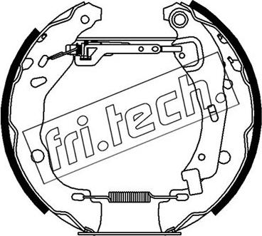 Fri.Tech. 16486 - Bremžu loku komplekts autodraugiem.lv