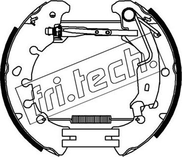 Fri.Tech. 16481 - Bremžu loku komplekts autodraugiem.lv