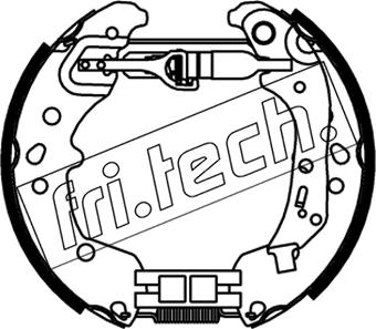 Fri.Tech. 16545 - Bremžu loku komplekts autodraugiem.lv