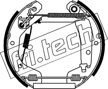 Fri.Tech. 16553 - Bremžu loku komplekts autodraugiem.lv