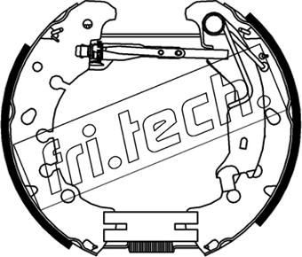 Fri.Tech. 16557 - Bremžu loku komplekts autodraugiem.lv