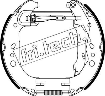 Fri.Tech. 16505 - Bremžu loku komplekts autodraugiem.lv