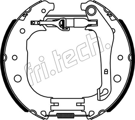 Fri.Tech. 16534 - Bremžu loku komplekts autodraugiem.lv