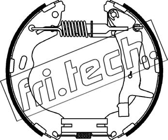 Fri.Tech. 16538 - Bremžu loku komplekts autodraugiem.lv