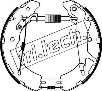 Fri.Tech. 16528 - Bremžu loku komplekts autodraugiem.lv