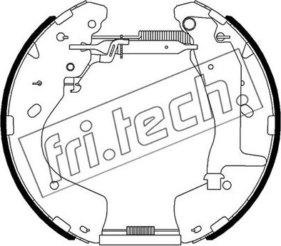 Fri.Tech. 16522 - Bremžu loku komplekts autodraugiem.lv