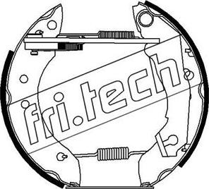 Fri.Tech. 16007 - Bremžu loku komplekts autodraugiem.lv