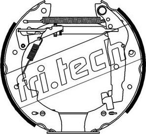 Fri.Tech. 16019 - Bremžu loku komplekts autodraugiem.lv