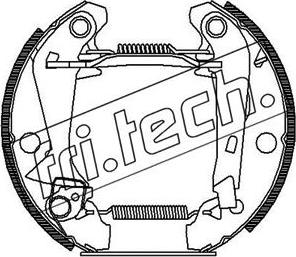 Fri.Tech. 16015 - Bremžu loku komplekts autodraugiem.lv